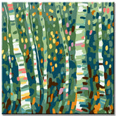 Painting by Numbers Summer Birch Trees with Wind